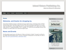 Tablet Screenshot of inlandwaterspublishing.com